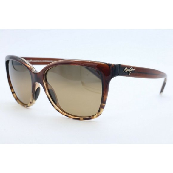 Maui Jim Starfish MJ744-01T Cat Eye Tortoise Polarized Sunglasses Brown Lens (B) - Picture 1 of 7
